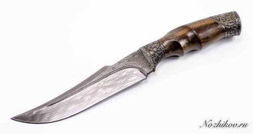 1239  Авторский Нож из Дамаска №24 фото 9
