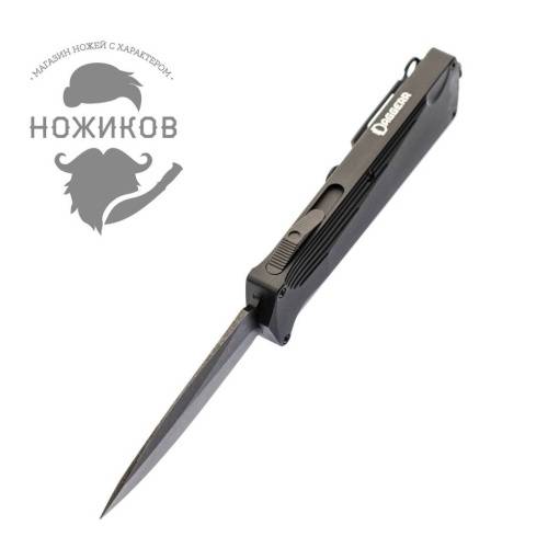 5891 Daggerr Автоматический нож Koschei All Black (Кощей) фото 6