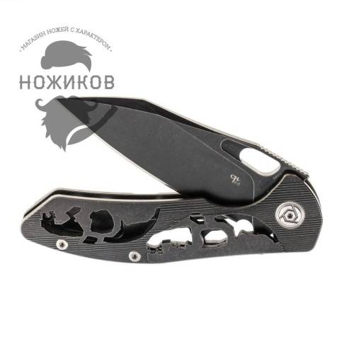 5891 ch outdoor knife CH3515 Black фото 7