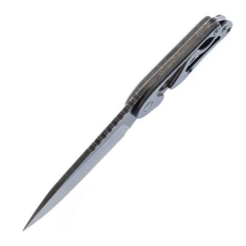 131 Realsteel Шейный нож Cormorant Apex Blackwash Realsteel фото 7