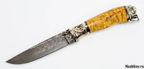 1239 Ножи Приказчикова Нож Подарочный №52 из Ламината с никелем