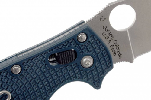 Складной нож Spyderco Manix 2 Lightweight Dark Blue 101PDBL2 фото 4 Складной нож Spyderco Manix 2 Lightweight Dark Blue 101PDBL2 фото 4