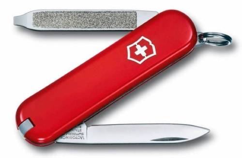 727 Victorinox Нож перочинныйEscort 0.6123 58мм 6 функций красный