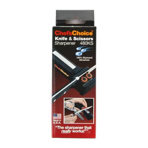 746 Chef’sChoice Механическая точилка для ножей и ножниц480KS фото 8