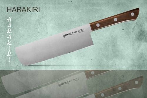 2011 Samura Нож кухонный Накири &HARAKIRI& (SHR-0043WO) 170 мм фото 7