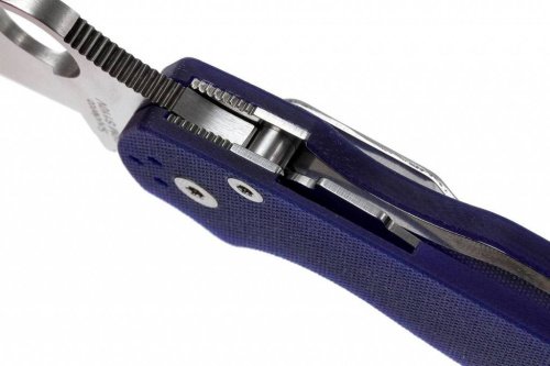 Складной нож Spyderco Para Military 2 Dark Blue - 81GPDBL2 фото 2 Складной нож Spyderco Para Military 2 Dark Blue - 81GPDBL2 фото 2