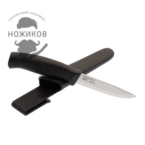 504 Mora Нож с фиксированным лезвием Morakniv Companion Black фото 2 504 Mora Нож с фиксированным лезвием Morakniv Companion Black фото 2
