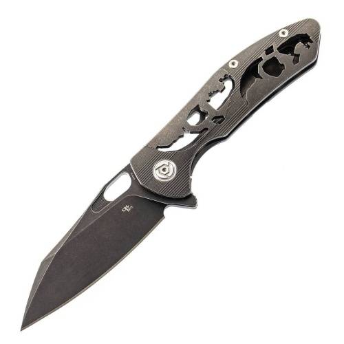 5891 ch outdoor knife CH3515 Black