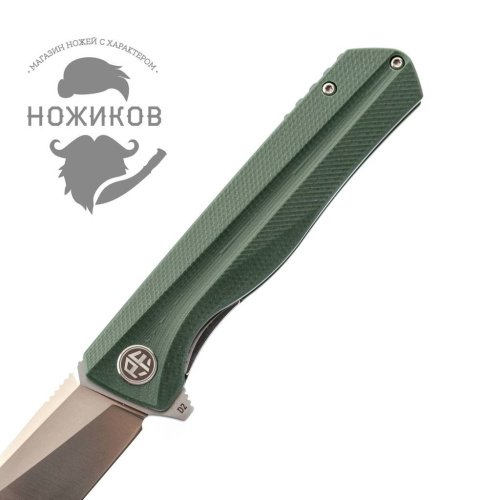 Складной нож Petrified Fish 818 Green фото 6