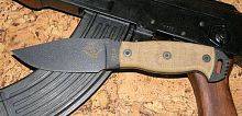 Нож с фиксированным клинком Ontario "RD4 Tan Micarta"