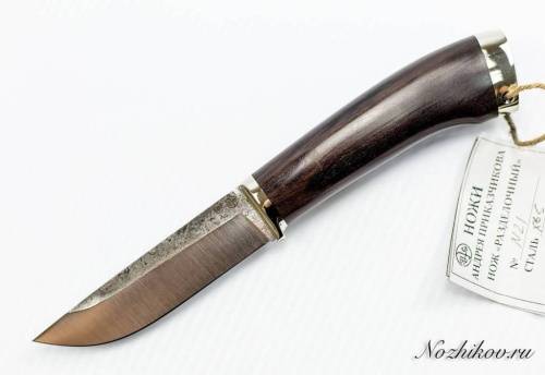 1239 Ножи Приказчикова Нож Разделочный №21 из кованой стали ХВ5