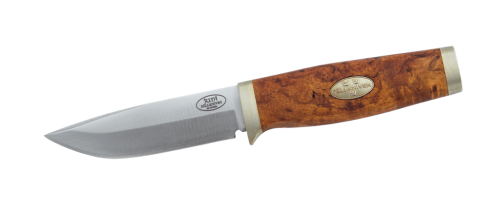 3810 Fallkniven SK1 Juni Curly Birch Scandi Knife (3G - Steel