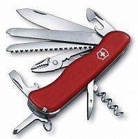  нож перочинный Victorinox Tradesman 0.9053 с фиксатором лезвия 18 функций красный