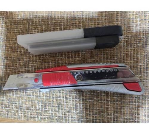 6 VIRA Нож в металлическом корпусе 18 мм Auto-lock 831309 фото 41