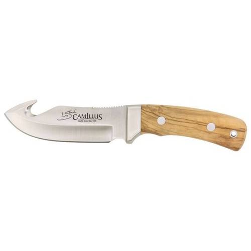 236 Camillus Нож шкуросъемный с фиксированным клинкомLes Stroud Aspero фото 5