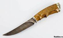 Авторский нож  Авторский Нож из Дамаска №10