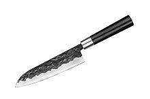  набор кухонный - нож кухонный "Samura BLACKSMITH" Сантоку 182 мм