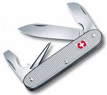 Велосипедный мультитул Victorinox Нож перочинныйAlox 0.6221.26 58 мм 5 функций алюминиевая рукоять серебристый