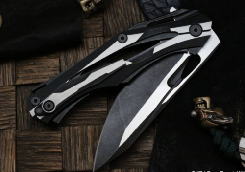 5891 Custom Knife Factory Десептикон-1 CKF Limited Black Edition фото 4