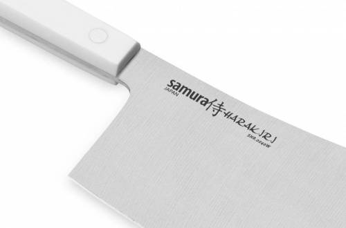 2011 Samura Нож-топорик кухонный для мяса &HARAKIRI& (SHR-0040W) 180 мм фото 6