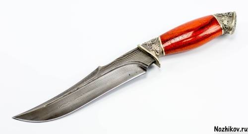 1239  Авторский Нож из Дамаска №25 фото 8