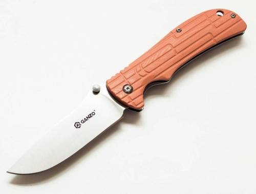 5891 Ganzo Нож G723 оранжевый