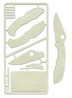 Пластиковый нож-конструктор Delica 4 Glow in the Dark Plastic Kit можно купить по цене .                            