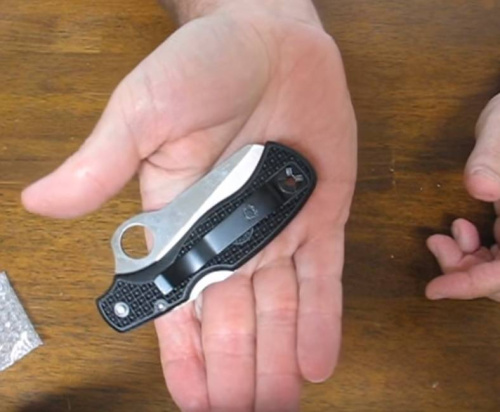Складной нож Spyderco Rescue 79 mm 45SBK фото 5
