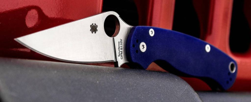 Складной нож Spyderco Para Military 2 Dark Blue - 81GPDBL2 фото 4 Складной нож Spyderco Para Military 2 Dark Blue - 81GPDBL2 фото 4