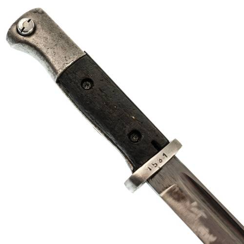 32 Военный антиквариат Штык-нож от винтовки Маузера фото 3