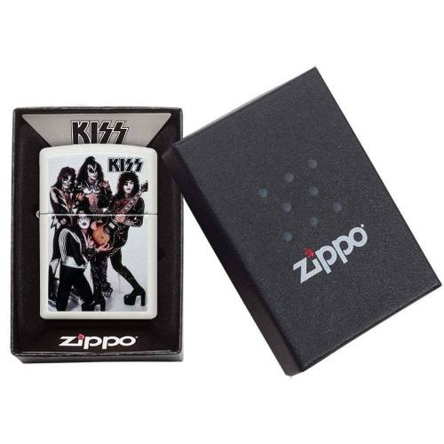 321 ZIPPO Зажигалка ZIPPO KISS® с покрытием White Matte фото 3