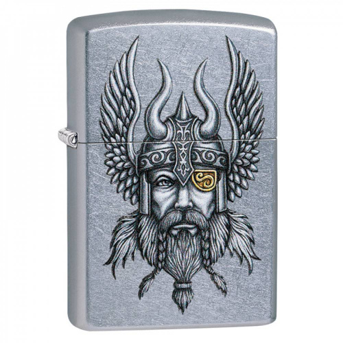 499 ZIPPO Зажигалка Viking Warrior с покрытием Street Chrome™ 499 ZIPPO Зажигалка Viking Warrior с покрытием Street Chrome™