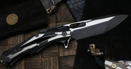 5891 Custom Knife Factory Десептикон-1 CKF Limited Black Edition фото 9