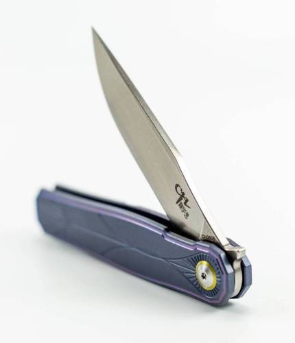 5891 ch outdoor knife CH3505 Blue сталь S35VN фото 3