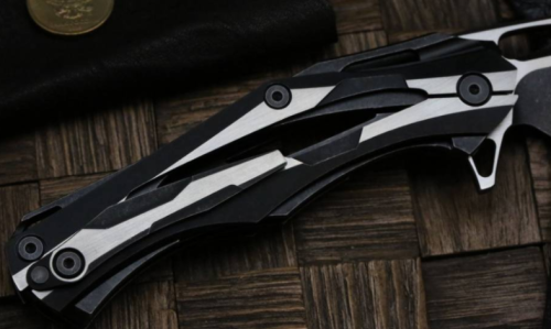 5891 Custom Knife Factory Десептикон-1 CKF Limited Black Edition фото 8