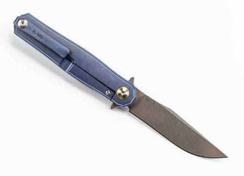 5891 ch outdoor knife CH3505 Blue сталь S35VN фото 4