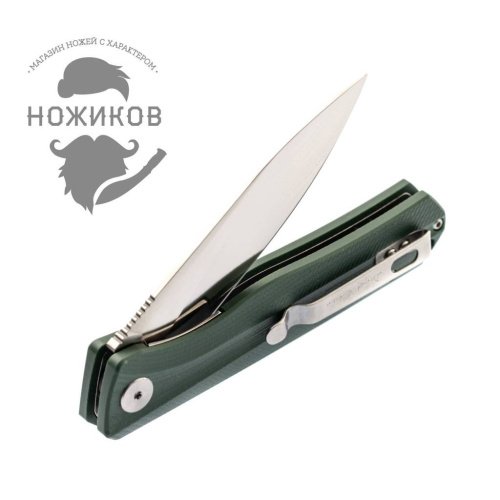 Складной нож Petrified Fish 818 Green фото 3