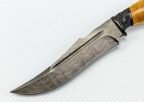 3810  Авторский Нож из Дамаска №12 фото 7