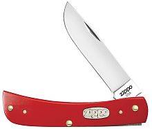 Нож перочинный ZIPPO Red Synthetic Smooth Sodbuster Jr