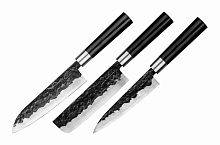 Набор из 3 кухонных ножей "Samura BLACKSMITH" (23