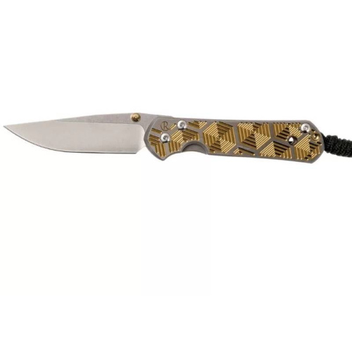 Складной нож Chris Reeve Large Sebenza 21 Gold фото 6 Складной нож Chris Reeve Large Sebenza 21 Gold фото 6