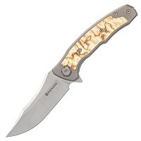 Складной нож Maxace Halictus Mokume