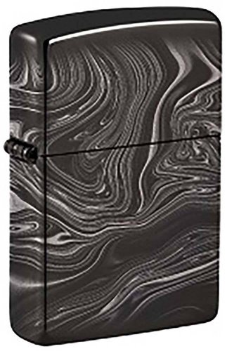 499 ZIPPO ZIPPO Marble Pattern Designпокрытием High Polish Black 499 ZIPPO ZIPPO Marble Pattern Designпокрытием High Polish Black