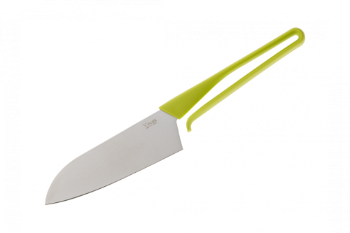 114 Kasumi Нож кухонный Сантоку Shikisai V-Flex12 см
