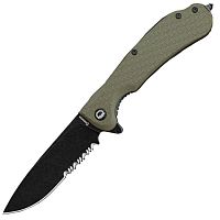 Складной нож Daggerr Wocket Olive BW Serrated