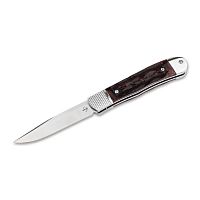 Автоматический нож Boker Hidden Release Trapper Appaloosa Bone