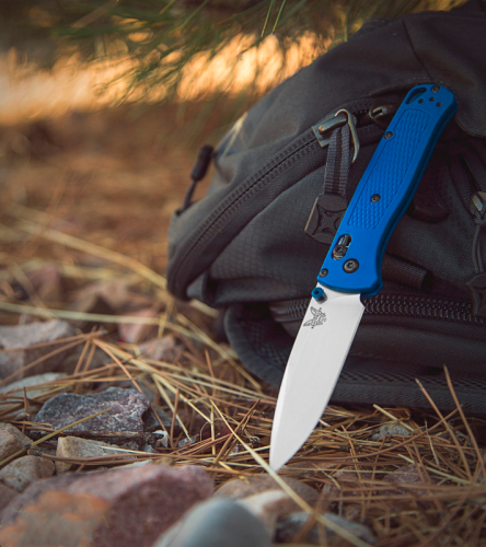504 Benchmade Bugout Blue 535 фото 15