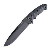Нож с фиксированным клинком Hogue EX-F01 Black Drop Point