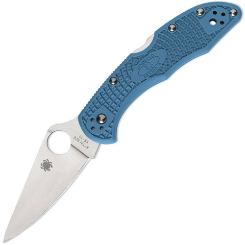 Складной нож Spyderco Delica 4 Flat Ground - 11FPBL Складной нож Spyderco Delica 4 Flat Ground - 11FPBL