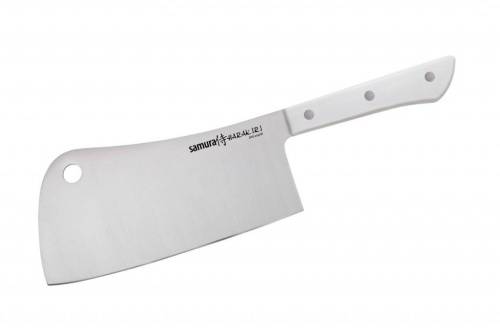 2011 Samura Нож-топорик кухонный для мяса &HARAKIRI& (SHR-0040W) 180 мм фото 3